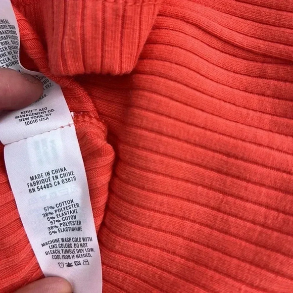 Aerie Ribbed Pull On Flares Size Small NEW - Picture 5 of 5